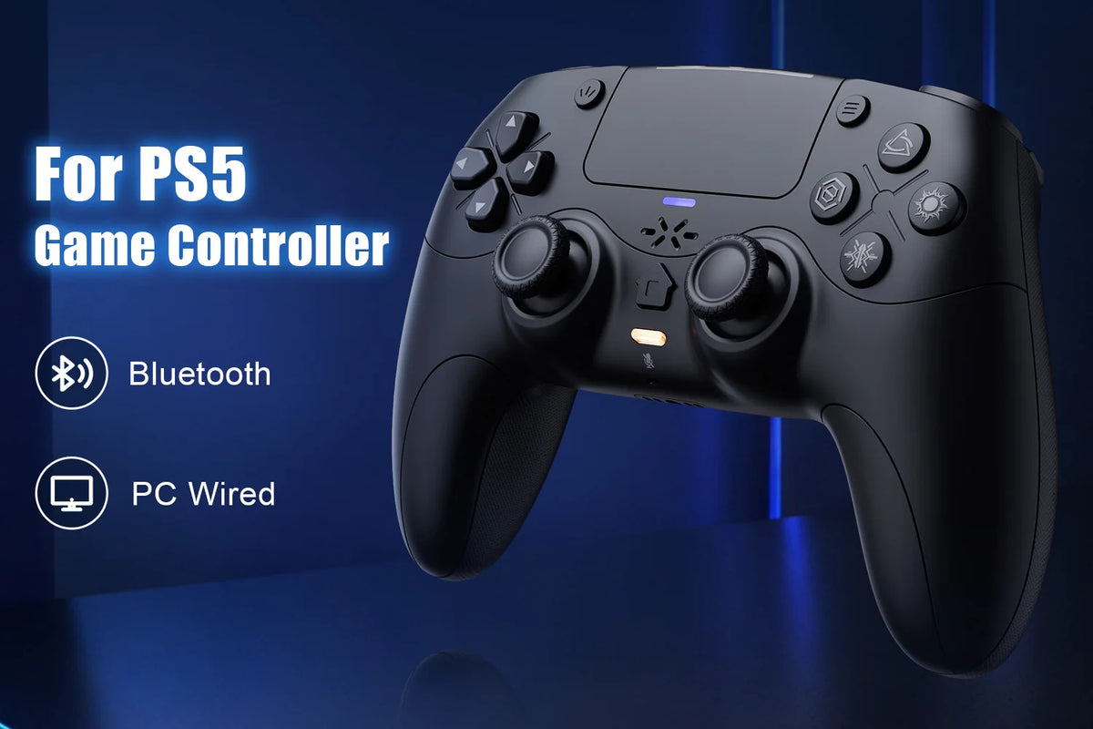Manette sans fil compatible PS5 avec vibration