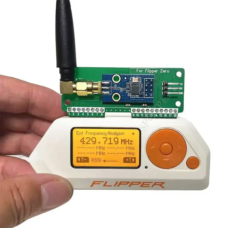 Flipper Zero CC1101 Sub-GHz 433MHz Development Board- GPIO CC1101 Mouse Module for Enhanced Flipper Zero Mods