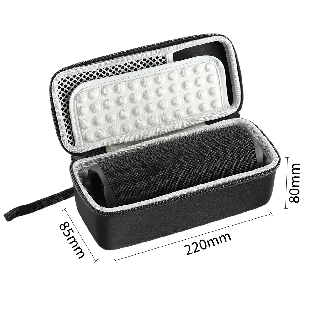 Hard Carrying Case for JBL Flip 7 6 5 4 3 Speaker Hard Travel Case Waterproof Hard Travelling Case Shockproof Storage Bag