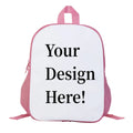 Custom Kindergarten Schoolbag New Fashion Backpack School Bags Cute Boys Girls Bookbag Name Logo Photo Print For Creative Gift