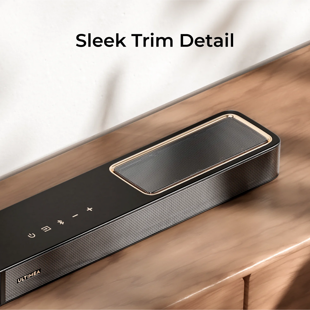 ULTIMEA Skywave F30 Soundbar 3.1.2ch 300W Dolby Atmos Soundbar, with 5.25'' Wired Subwoofer, Home Theater for TV, APP Control