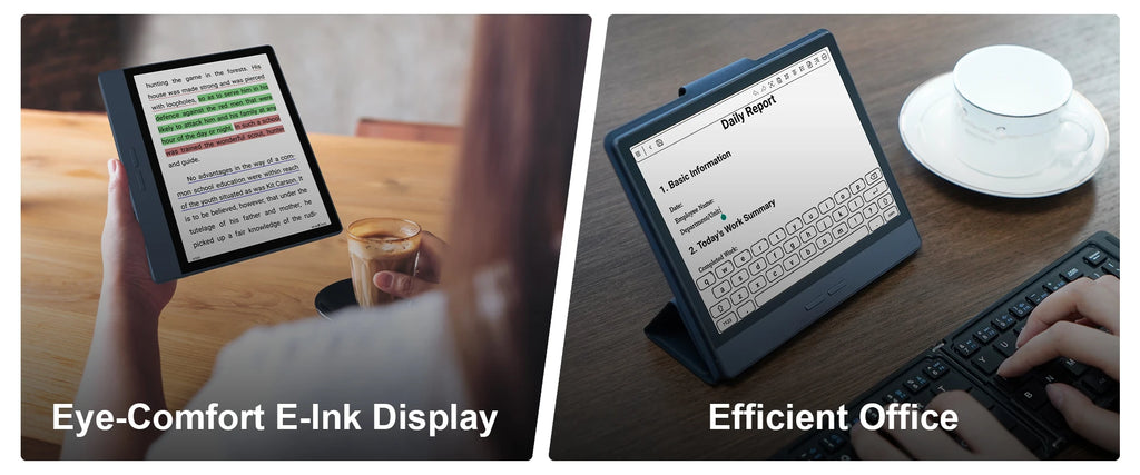 Bigme 7'' Electronic Book B7, Color E-Ink E-Book Reader, 300PPI, 8+128GB, Android14 Open System, E-Reader Tablet with 4G Calling