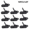 10pcs/lot Tent Clip Waterproof Canopy Clip Snap Oilcloth Clip Outdoor Camping Shade Net Fixing Clips Tent Accessories