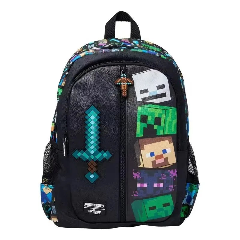 In Stock Shoulder Bag Student Schoolbag Large Capacity Cartoon Backpack With Side Pockets Insulated Bag Storage Bag Gift