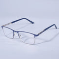 Fashion Large Frame Square Reading Glasses Double Color Prescription Eyeglasses For Men With Spring Hinge +125+175+225+275