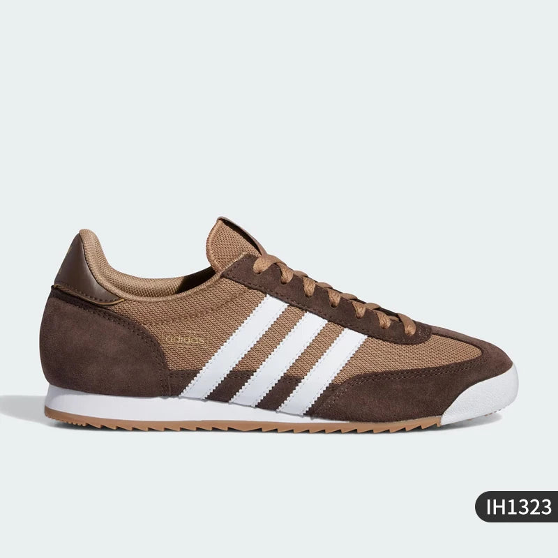 Adidas Official Authentic Three Stripes Unisex Classic Thin-Sole Anti-Slip Sports Shoes IH1323