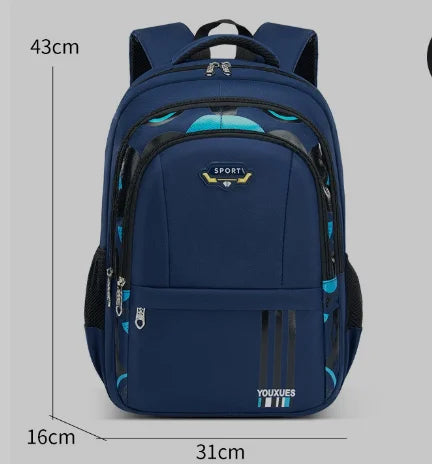 Children's Waterproof Schoolbag. Large Capacity, Good Feel, and Waterproof Function. Suitable for Teenage Boys/Girls. Breathable