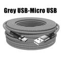 Câble de charge rapide micro USB Android type C étendu 2M 3M 5 mètres pour Huawei Xiaomi Vivo Oppo et Leeco
