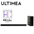ULTIMEA Skywave F30 Soundbar 3.1.2ch 300W Dolby Atmos Soundbar, with 5.25'' Wired Subwoofer, Home Theater for TV, APP Control