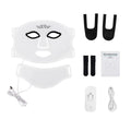 Silicone LED Mask Face With Neck 7 Colors LED Light Photon Therapy Anti Aging Rejuvenation Brighten Repair Skin Wireless Use