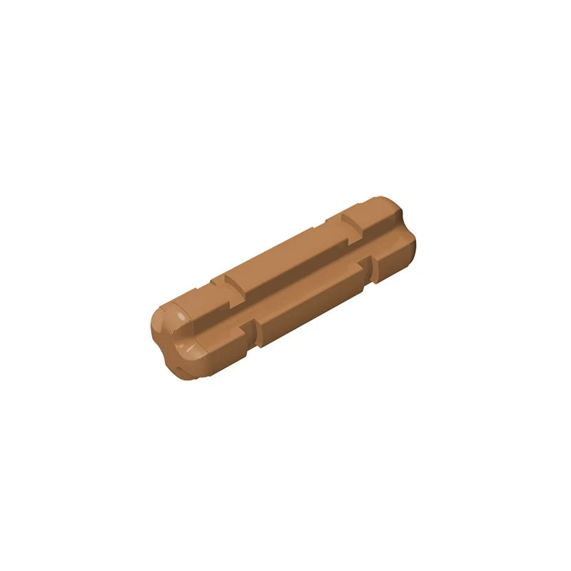 Gobricks 10PCS DIY Part 32062 High-Tech Axle 2 Notched Bricks Building Blocks Educational High-Tech Spare Kid Toy Boy Girls Gift
