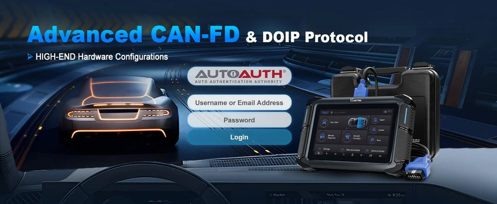 VDIAGTOOL VD70 Lite OBD Scanner Car Diagnostic Tools Automotive Scanner With Key Programming 31+ Reset DOIP CANFD Free Updates