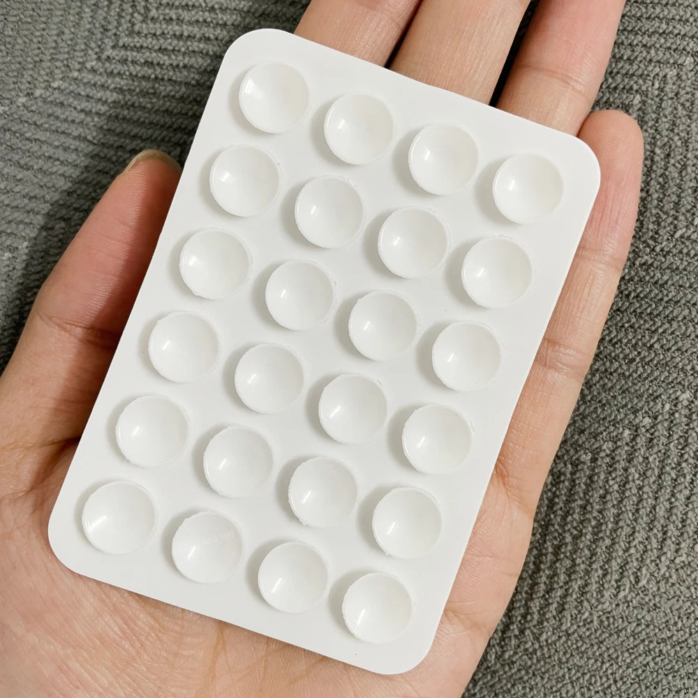 3M Adhesive Backing Candy Color Silicone Suction Phone Case Mount Non Slip Suction Cup Phone Stand Holder For Selfies and Videos