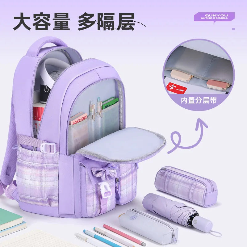 Primary School Bags For Girls Schoolbag Kawaii Lightweight Children School backpack Book Bag Travel Backpack Mochilas Gifts