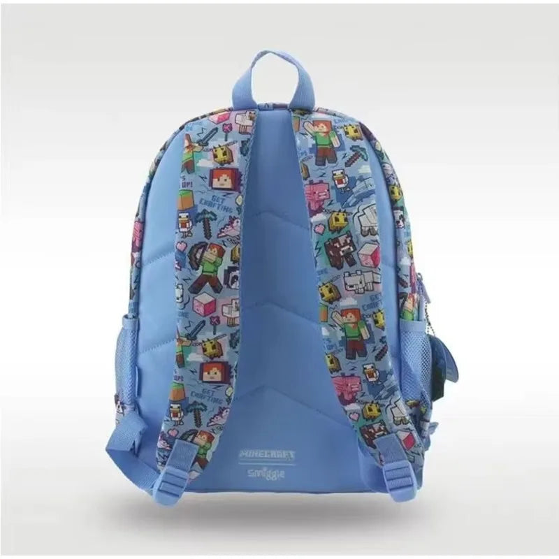 In Stock Shoulder Bag Student Schoolbag Large Capacity Cartoon Backpack With Side Pockets Insulated Bag Storage Bag Gift