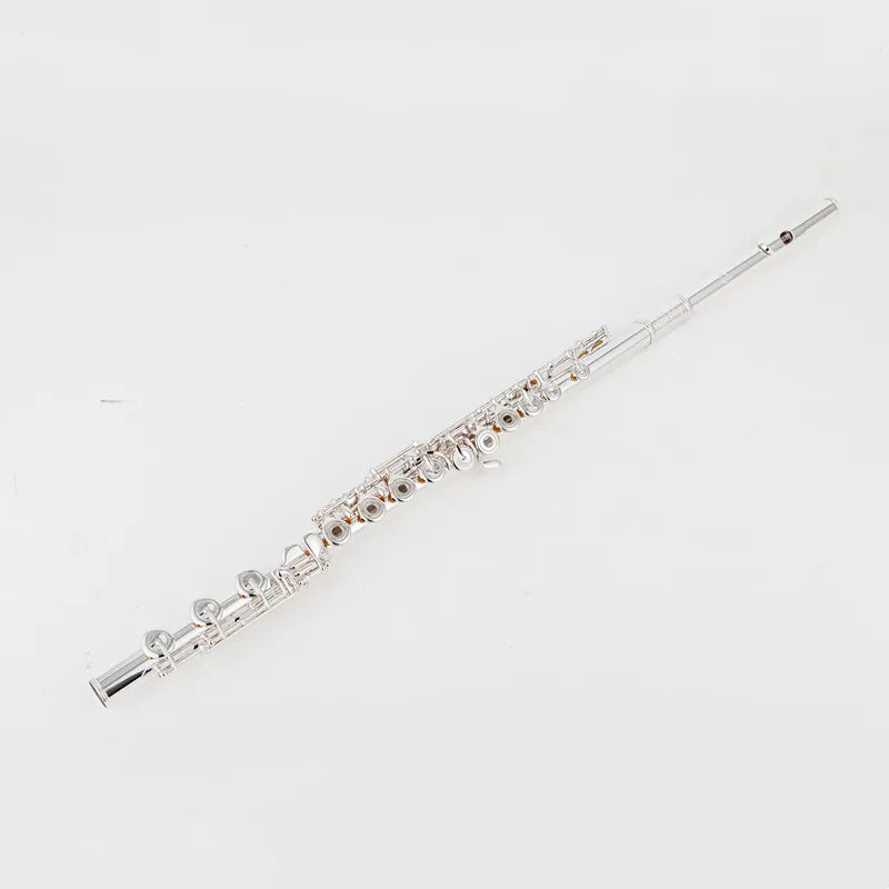 MURAMATSU 17-hole Flute-b Foot e-gorgeous Performance Musical Instrument Copper-l Silver Plated Flute