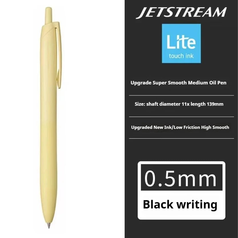 New Uni Jetstream Ballpoint Pens,Multi-Colors Lite Touch Ink Smooth Writing,Light as a Feather,Eco-Friendly 0.5/0.7mm Sign stylo