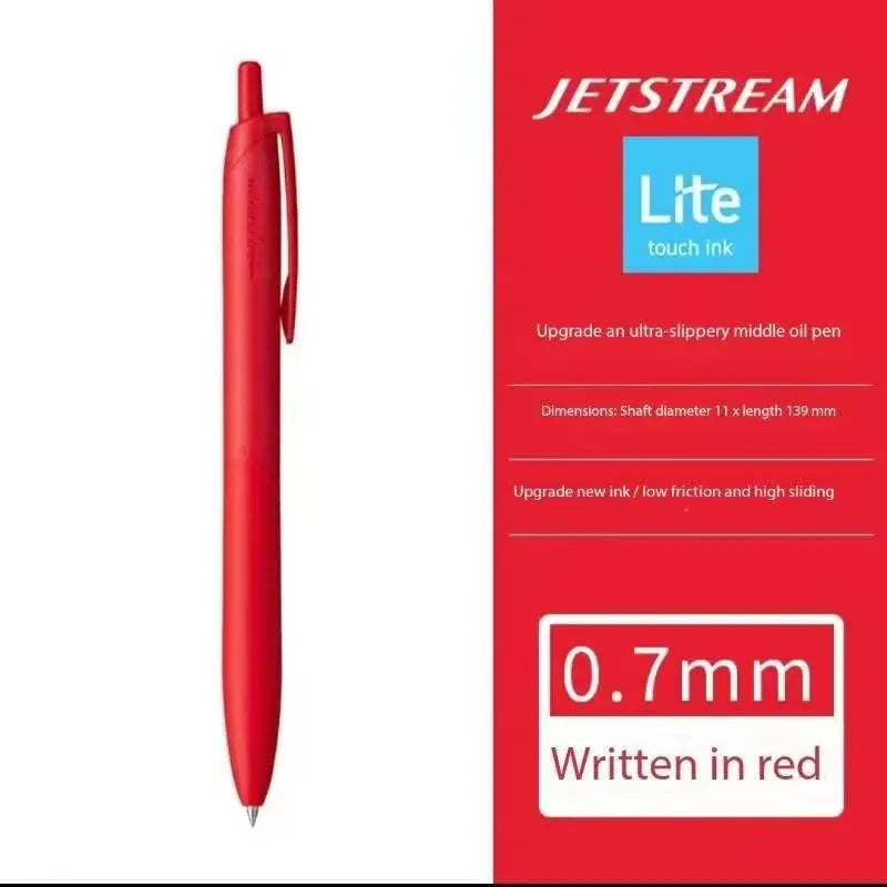 New Uni Jetstream Ballpoint Pens,Multi-Colors Lite Touch Ink Smooth Writing,Light as a Feather,Eco-Friendly 0.5/0.7mm Sign stylo