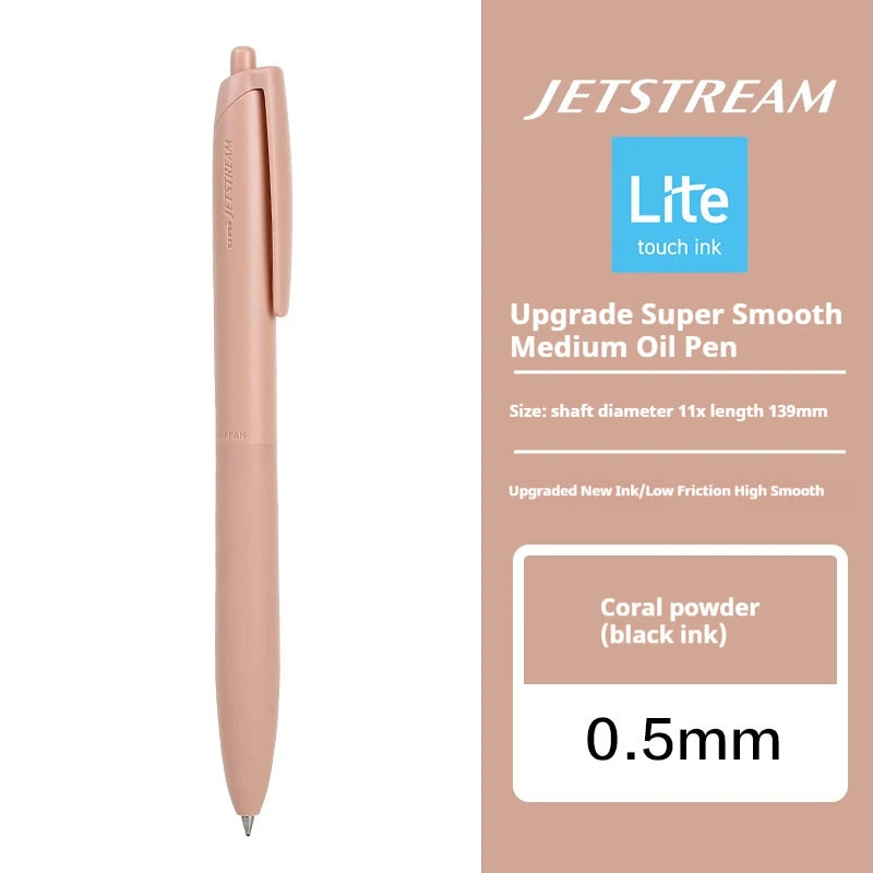 New Uni Jetstream Ballpoint Pens,Multi-Colors Lite Touch Ink Smooth Writing,Light as a Feather,Eco-Friendly 0.5/0.7mm Sign stylo