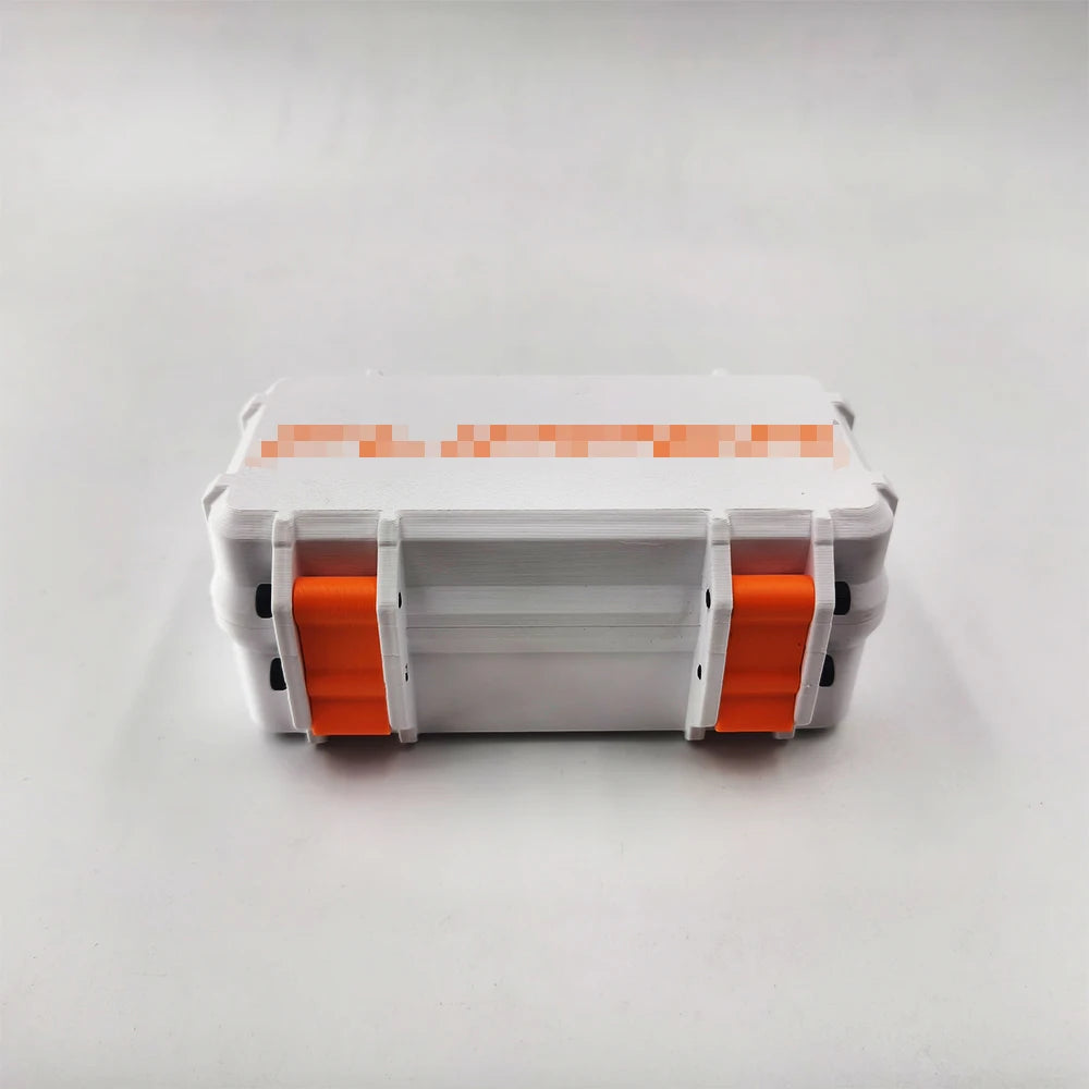 Flipper Zero Protective Case - 3D Printed PETG Storage Box with Cable Compartment, Shockproof/Dustproof Cover for Bare Device