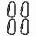 4-6PCS Carabiner Set For Key Camping Survival EDC Outdoor Keychain Clip Alloy Aluminum Tactical Caribiner Hook Karabiners