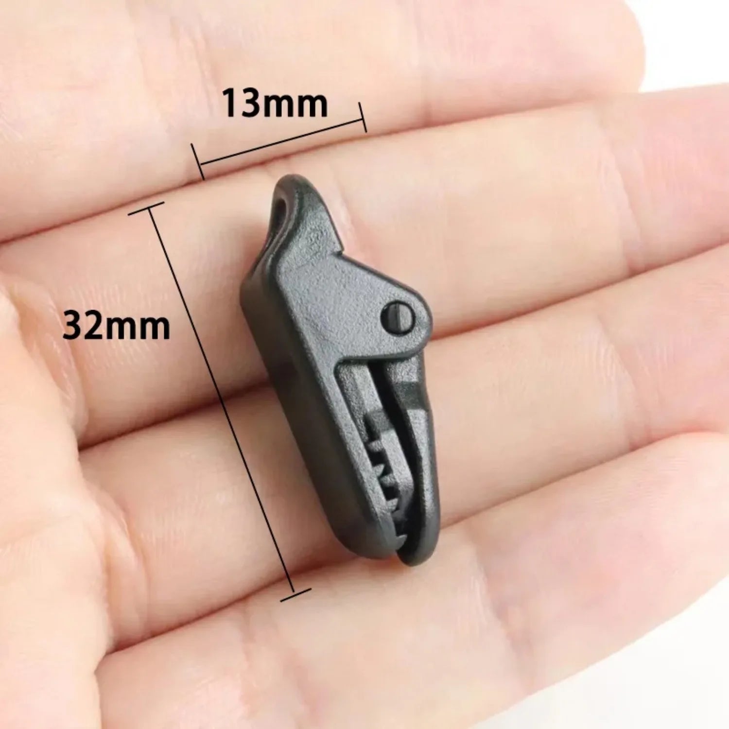 10pcs/lot Tent Clip Waterproof Canopy Clip Snap Oilcloth Clip Outdoor Camping Shade Net Fixing Clips Tent Accessories