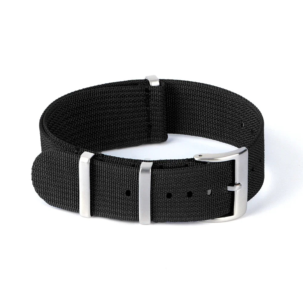 New Belt 18mm 20mm 22mm Nylon Watch Band Universal Wristband Fabric Bracelet for Rolex Watch Strap Accessories