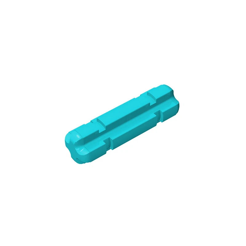 Gobricks 10PCS DIY Part 32062 High-Tech Axle 2 Notched Bricks Building Blocks Educational High-Tech Spare Kid Toy Boy Girls Gift