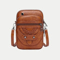 Rossbody New Texture Shoulder Bag Soft Leather Western Style Mature Fashion Retro Small Bag Suitable Ladies All-match Bag
