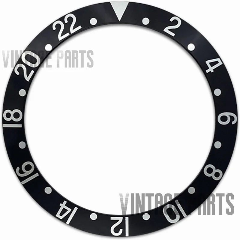 Mod 38mm aluminum old  gmt  bezel insert for Rlx 16710 watch