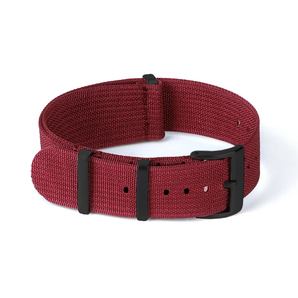 New Belt 18mm 20mm 22mm Nylon Watch Band Universal Wristband Fabric Bracelet for Rolex Watch Strap Accessories