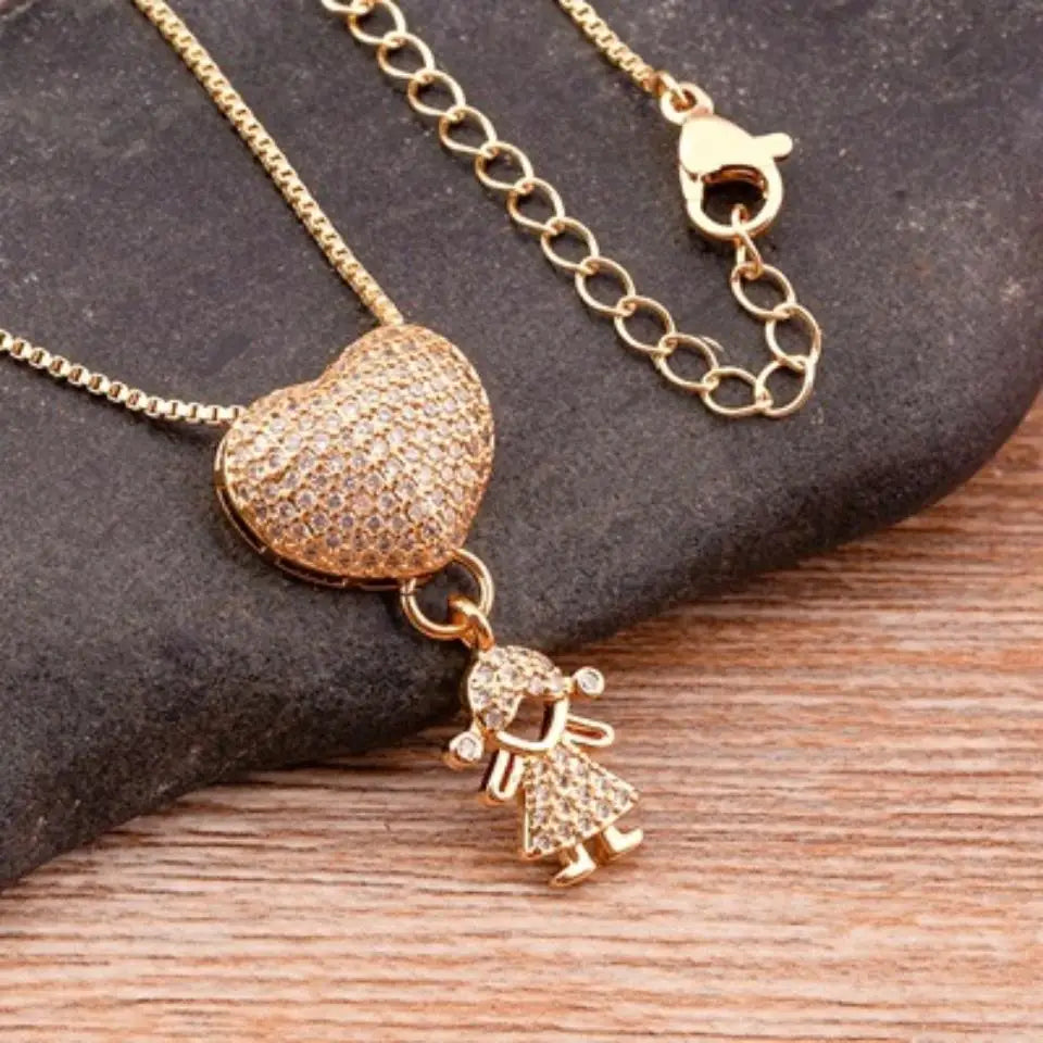 ZAKOL Clearance Processing For Simple Fashion Women's Pendant Necklace Creative Personalized Charm Necklace Jewelry Accessories