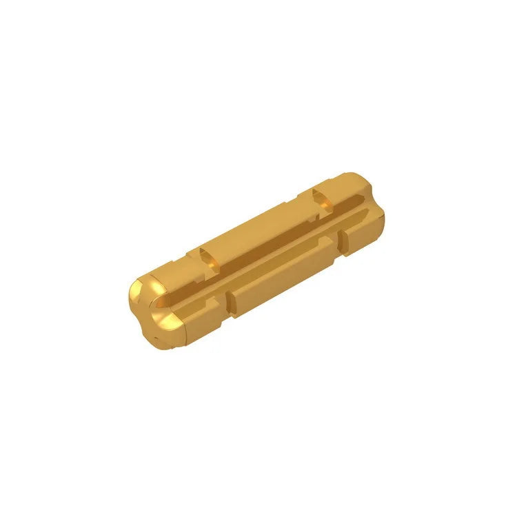 Gobricks 10PCS DIY Part 32062 High-Tech Axle 2 Notched Bricks Building Blocks Educational High-Tech Spare Kid Toy Boy Girls Gift