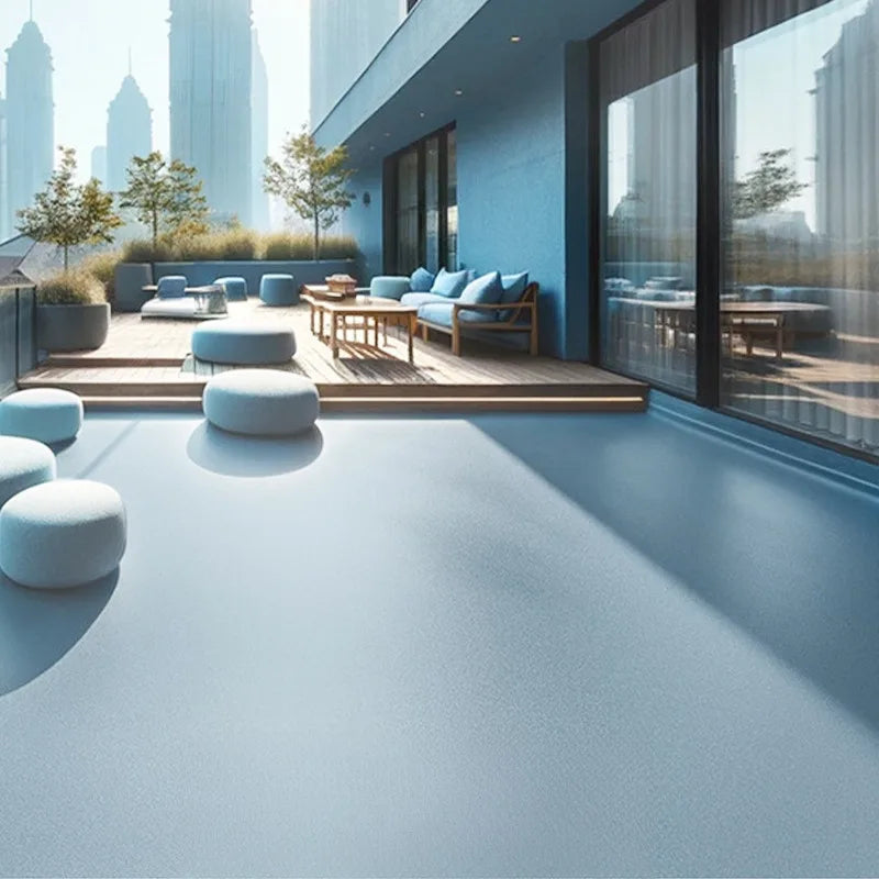 3-in-1 Water-Based Epoxy Floor Paint,Wear-Resistant Waterproof Top Coat for Concrete Floors,Factory & Workshop