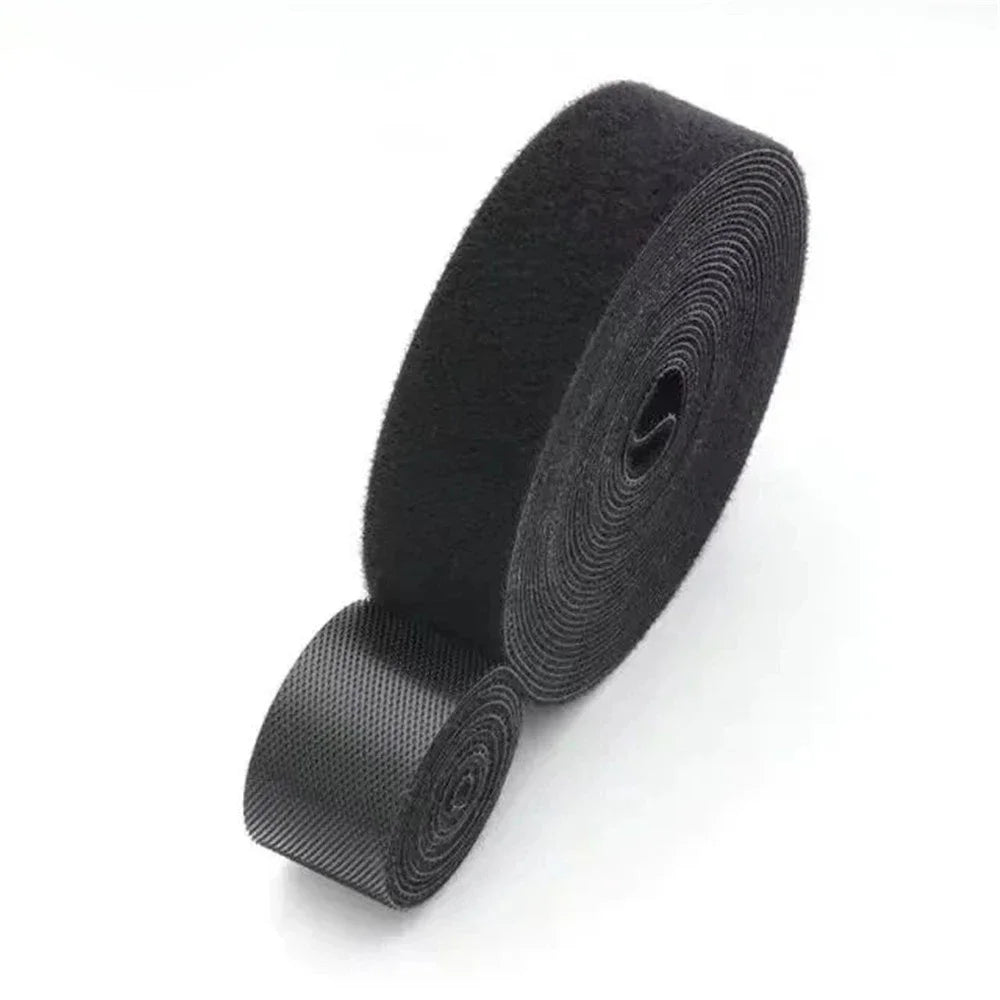 5M Hook and Loop Fastener Cable Organizer Cable Ties Wire Winder Keeper USB Cables Management Protector Earphone Mouse Cord Ties