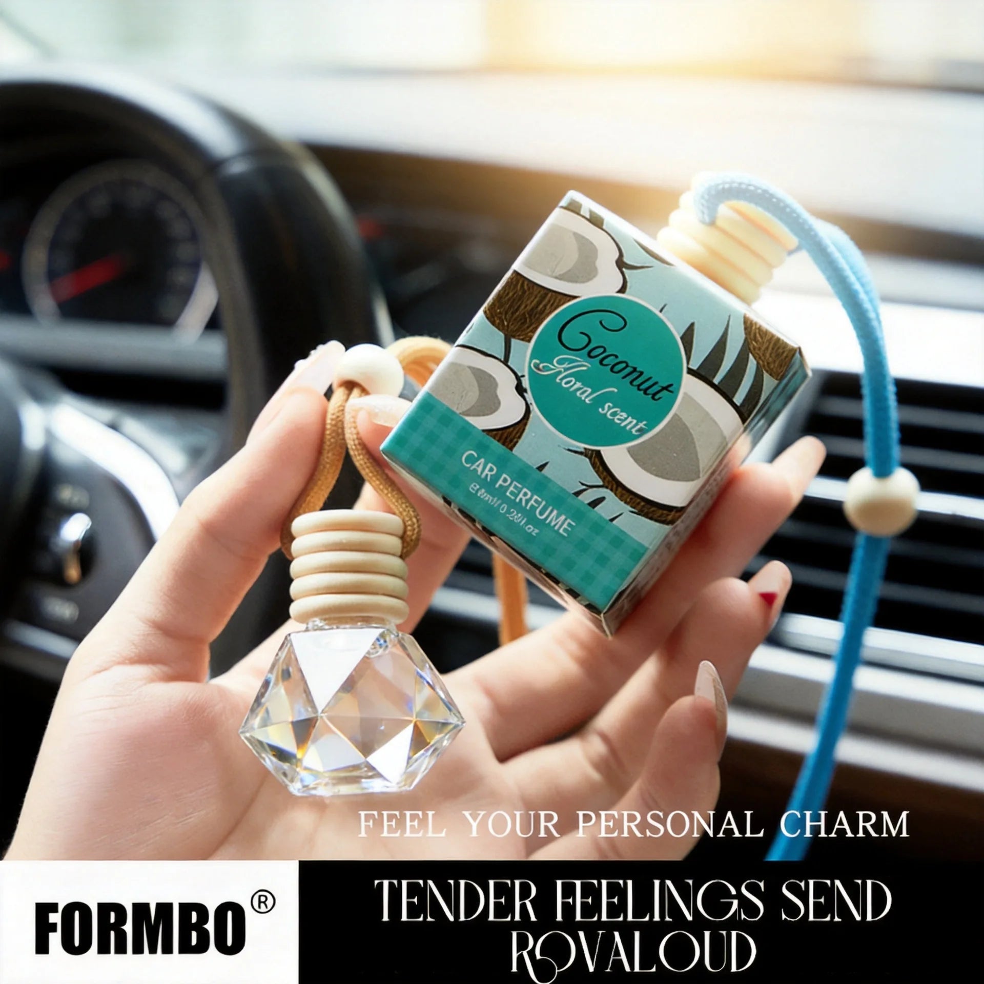 Perfume Car Perfume, A Car Fragrance Used for Car Interior Accessories, A Long-term Car Air Freshener, Keep Charming and Fresh