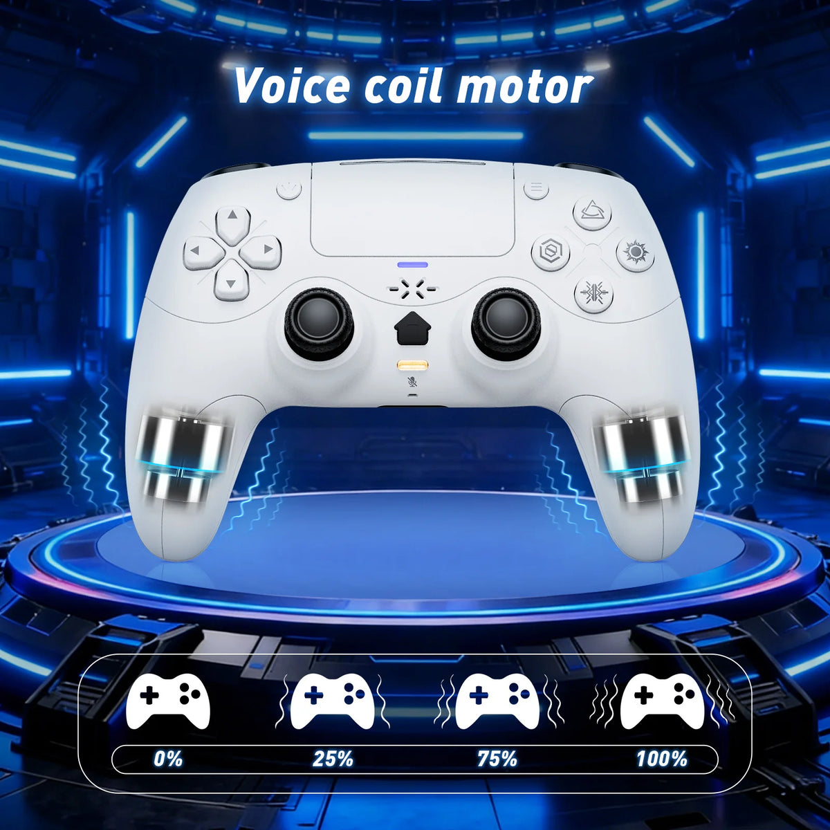 Manette sans fil compatible PS5 avec vibration