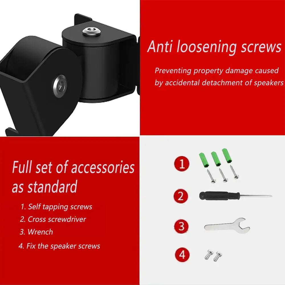 Wall Mount Stand For Sono Era100 Smart Speaker Stainless Steel Wall Hanging Speaker Holder For Era 100 Speaker Bracket