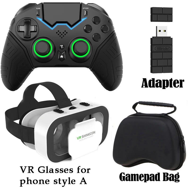 Wireless Controller For PS4 PS3 PS Playstation 4 3 Mobile Phone PC Android TV Control Bluetooth Gamepad Game Pad Joystick Gaming