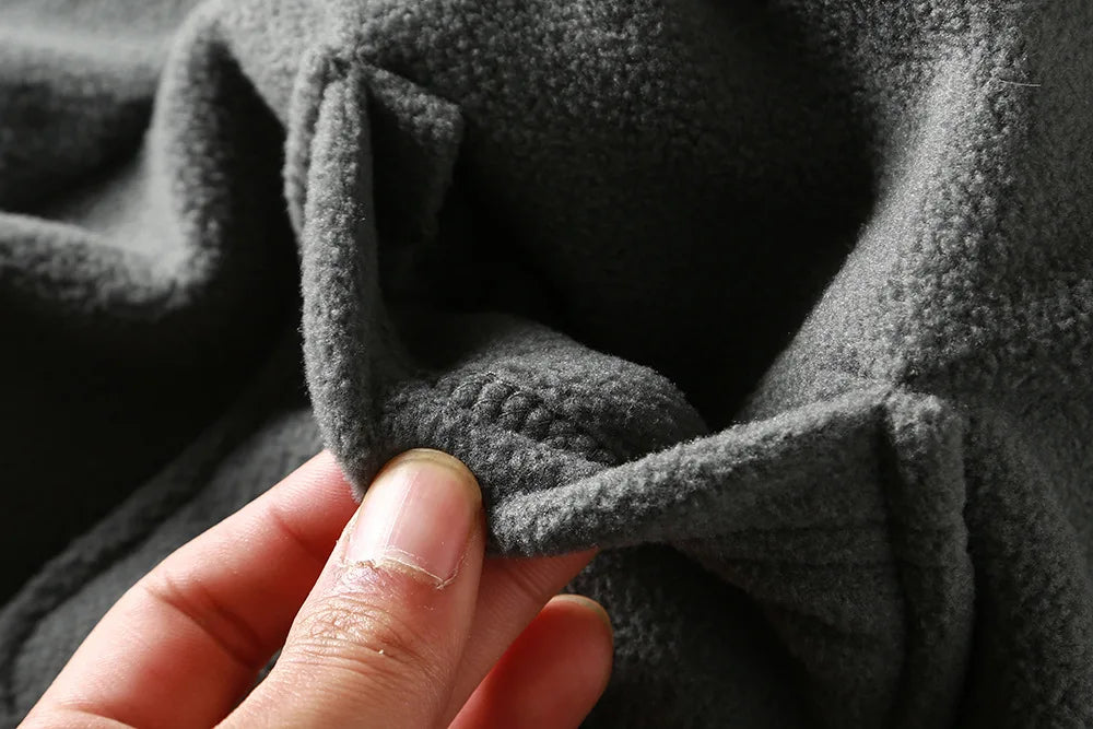 New Winter Casual Thickened Fleece Warm Sweatpants Men Outdoor Elastic Waist Norway Sport Joggers Pants Loose Male Trousers