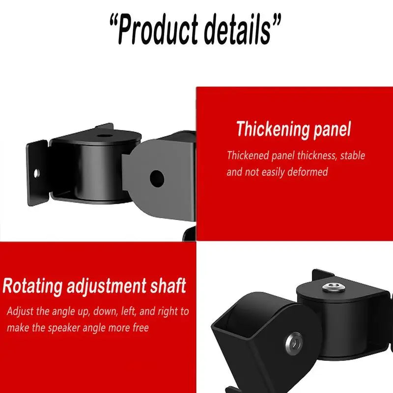 Wall Mount Stand For Sono Era100 Smart Speaker Stainless Steel Wall Hanging Speaker Holder For Era 100 Speaker Bracket