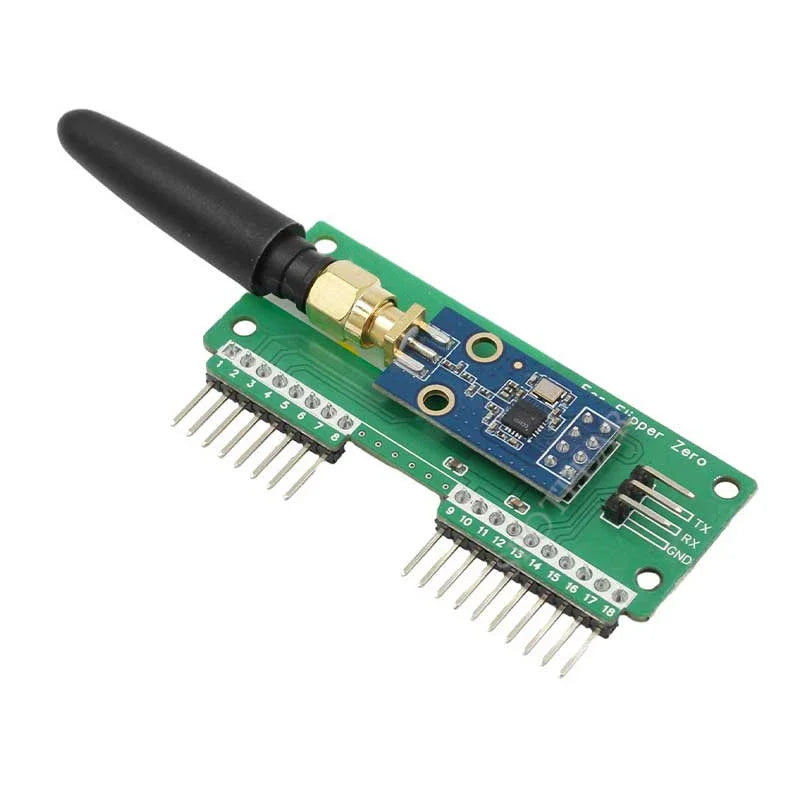 Flipper Zero CC1101 Sub-GHz 433MHz Development Board- GPIO CC1101 Mouse Module for Enhanced Flipper Zero Mods
