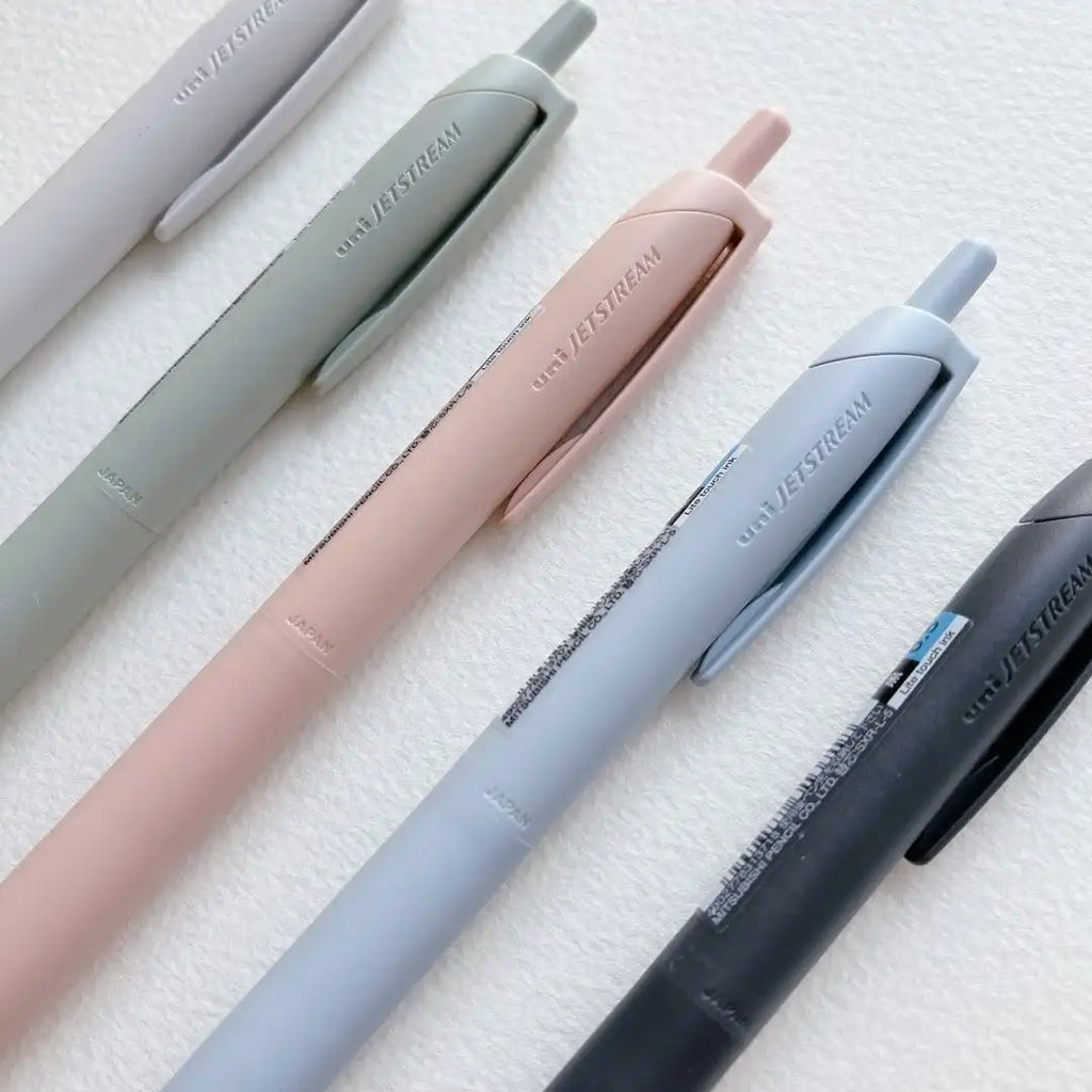 New Uni Jetstream Ballpoint Pens,Multi-Colors Lite Touch Ink Smooth Writing,Light as a Feather,Eco-Friendly 0.5/0.7mm Sign stylo