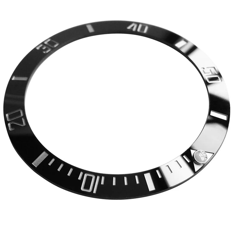 126610 white color word ceramic bezel for Rolex Submariner SUB 41mm automatic watch