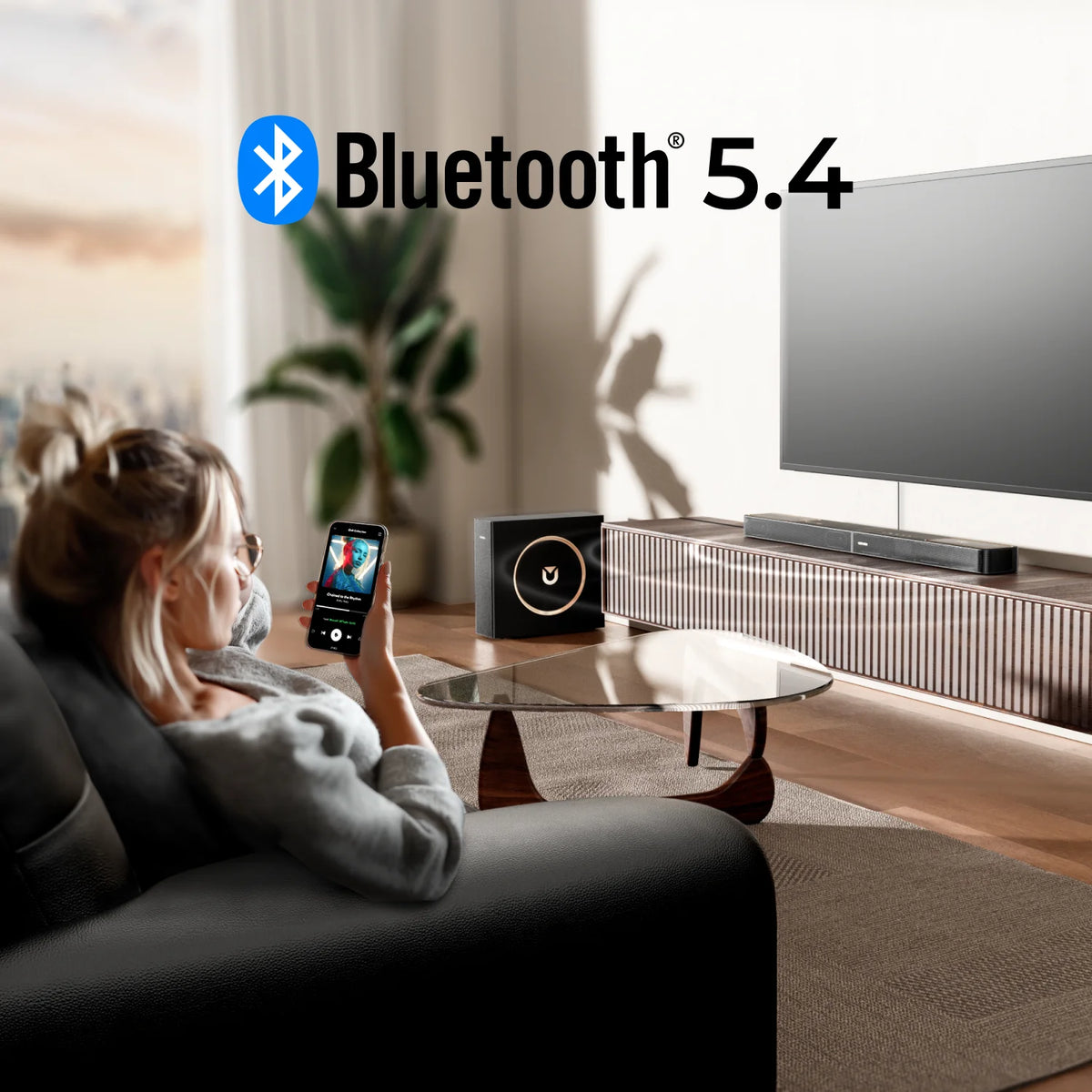 ULTIMEA 3.1.2ch Sound Bar with Dolby Atmos, Surround Sound System for TV with 5.25 inch Subwoofer, Sound Bar for Smart TV