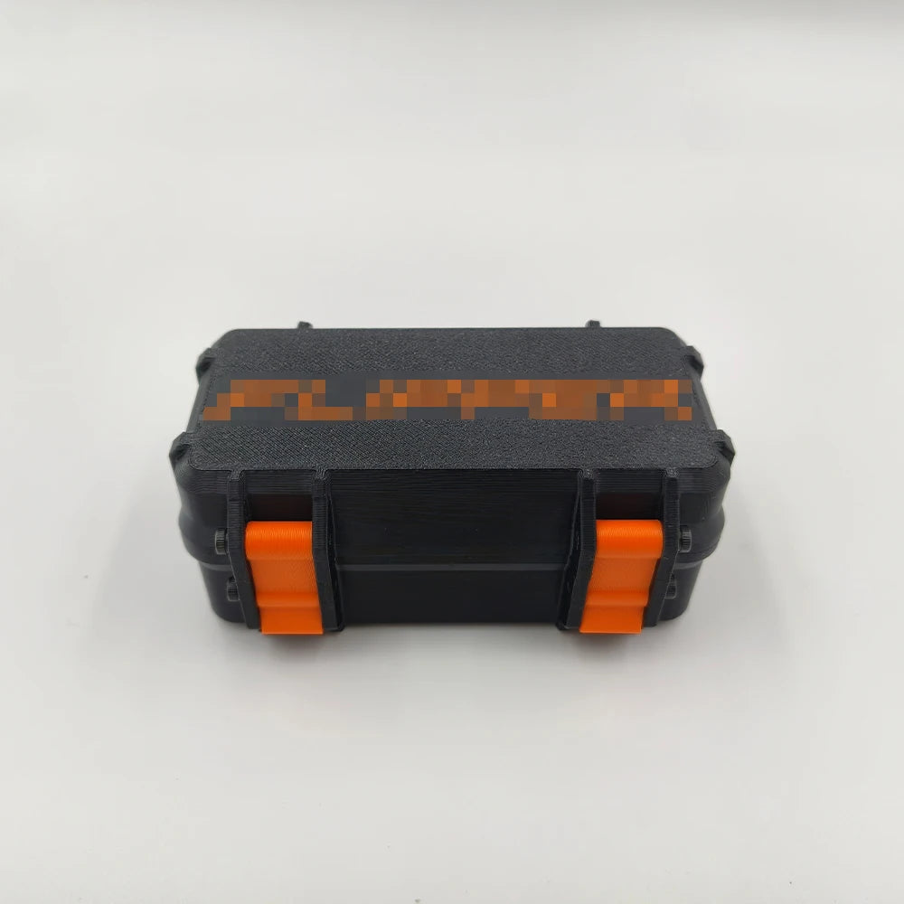 Flipper Zero Protective Case - 3D Printed PETG Storage Box with Cable Compartment, Shockproof/Dustproof Cover for Bare Device