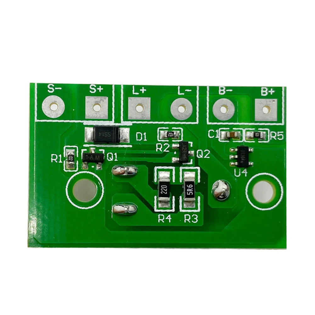 3.7V Solar Controller LED Lantern Light Control Circuit Board Photo Induction Solar Lamp Lithium Battery Controller Module