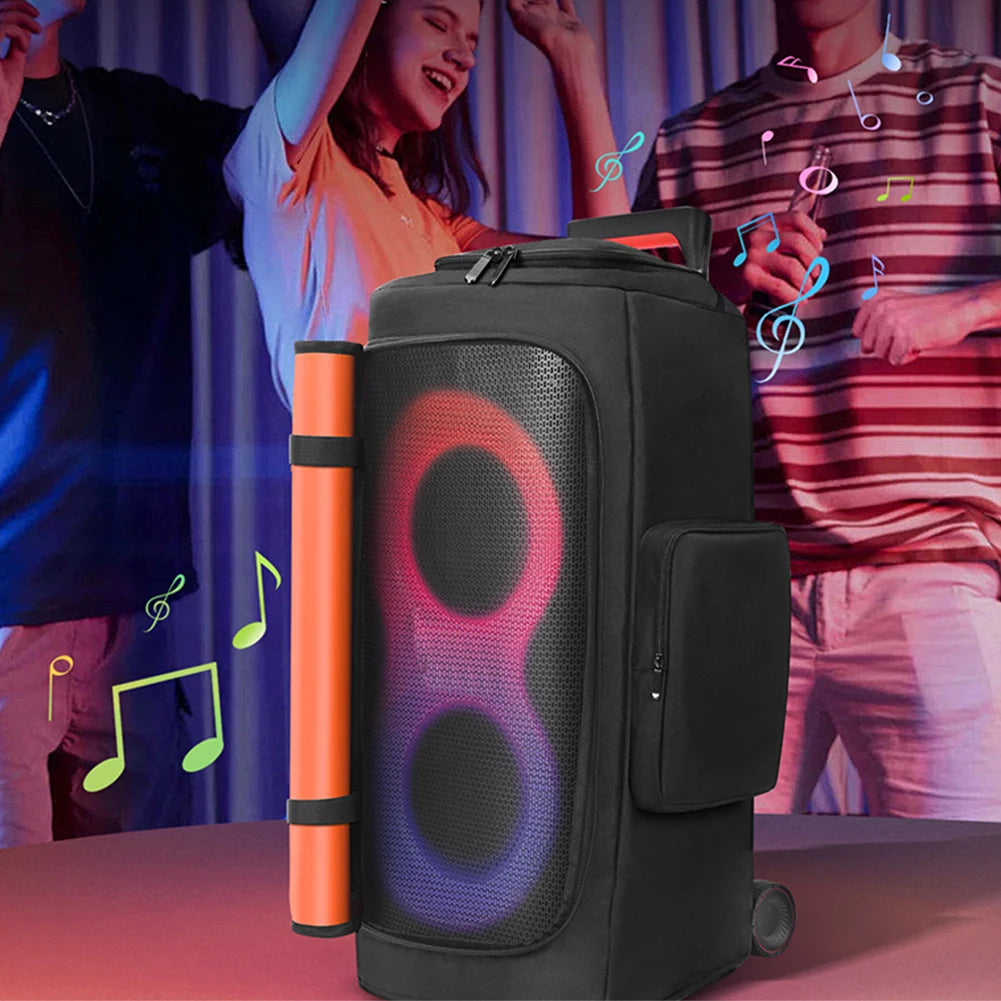 Padded Speaker Protective Cover Case Waterproof Double-Sided Speaker Storage Bag for JBL PARTYBOX 1000/710/520/320/310/120/110