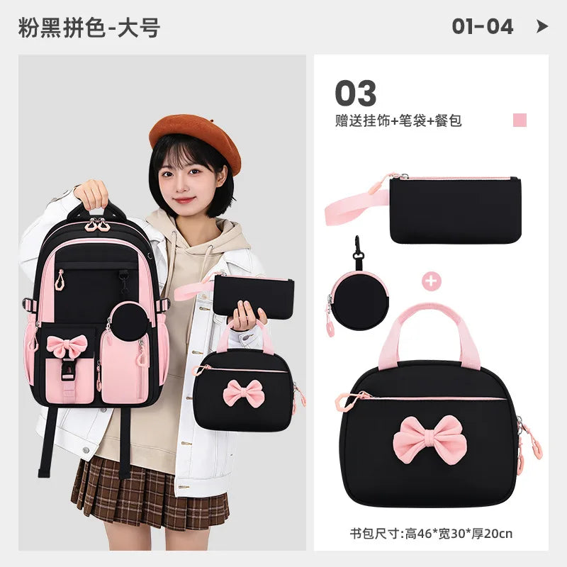 Primary School Bags For Girls Schoolbag Kawaii Lightweight Children School backpack Book Bag Travel Backpack Mochilas Gifts