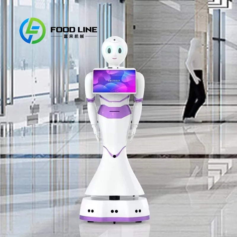 Intelligent Humanoid Robot High Tech Programmable Welcome Robot For Shop Hospitality Education Healthcare Customized